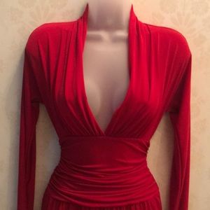Gorgeous Multifunctional Red Dress XS